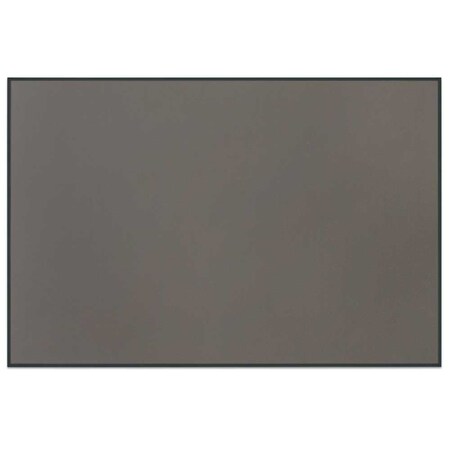 United Visual Products Corkboard, Brnz, Rubber, 2 Door, 48x36" UV303-BRONZE-RUBBER